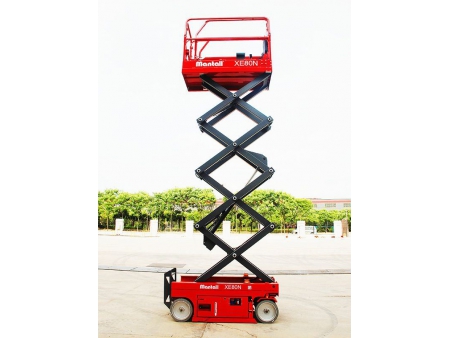 رافعة مقصية كهربائية متحركة ذاتية الدفع، سلسلة XE-N Electric Self-Propelled Scissor Lift