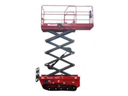 رافعة مقصية بعجلات مجنزرة (زاحفة)، سلسلة XE-CT Crawler Scissor Lift
