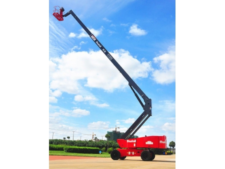 رافعة ذراع تلسكوبي متحركة ذاتية الدفع (رافعة مان لفت)، سلسلة HT200/HT215J Self-Propelled Telescopic Boom Lift