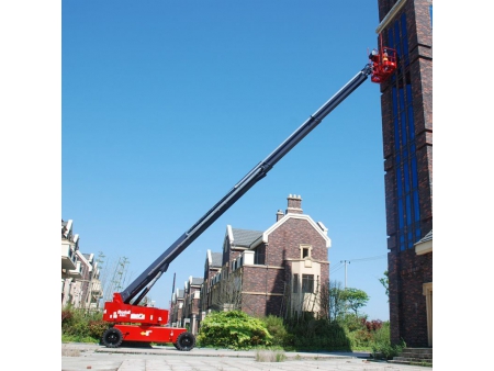 رافعة ذراع تلسكوبي متحركة ذاتية الدفع (رافعة مان لفت)، سلسلة HT330/HT350J Self-Propelled Telescopic Boom Lift