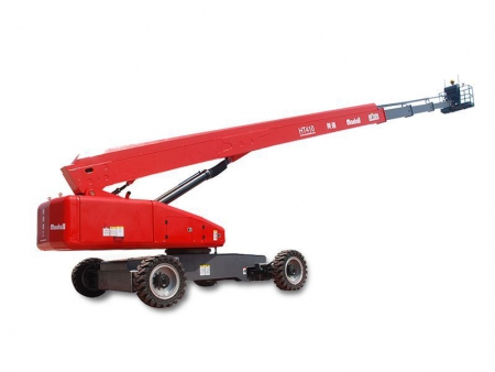 رافعة ذراع تلسكوبي متحركة ذاتية الدفع (رافعة مان لفت)، سلسلة HT390/HT410J Self-Propelled Telescopic Boom Lift