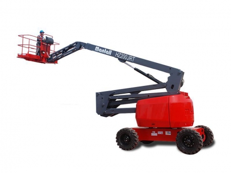 رافعة ذراع مفصيلة متحركة ذاتية الدفع، سلسلة HZ200J Self-Propelled Articulated Boom Lift