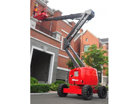 رافعة ذراع مفصيلة متحركة ذاتية الدفع، سلسلة HZ160RT/HZ160JRT Self-Propelled Articulated Boom Lift