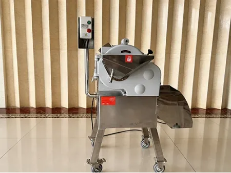 ماكينة تقطيع الخضروات إلى مكعبات بقدرة إنتاجية من 300 إلى 800 كجم \ ساعة Vegetable Dicing Machine