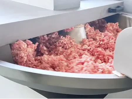 ماكينة تقطيع وخلط اللحوم ذات وعاء (80 لتر، 125 لتر) Bowl Cutter