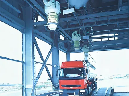 نظام تحميل وتفريغ الحاويات (تحميل وتفريغ صهاريج المواد السائبة) Bulk Container Discharge System