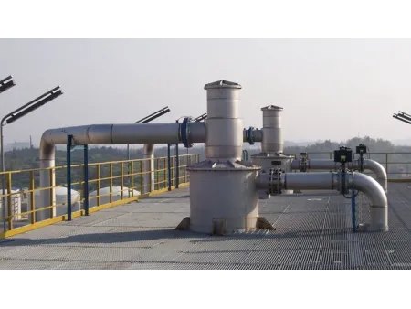 نظام إزالة الغبار والألياف الدقيقة من الحبيبات (عبر تدفق هواء صاعد يولد قوة تنظيف على السطح) Elutriator