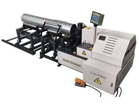 ماكينة تشكيل شفة مجرى الهواء الحلزوني