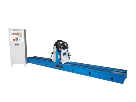 ماكينة موازنة ديناميكية بنظام محامل ثابتة (مع نظام نقل الحركة بالسير)