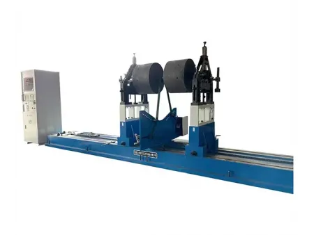 ماكينة موازنة ديناميكية بنظام محامل ثابتة (مع نظام نقل الحركة بالسير)