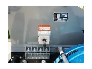 شاحنة خلط خرسانة كهربائية بشاسيه Foton All-Electric Concrete Mixer Truck Foton Chassis)