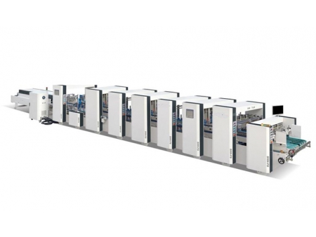 ماكينة الطي واللصق لصناديق الكرتون المضلع الرباعية/السداسية الزوايا