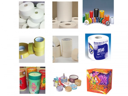 ماكينة تصنيع مواسير ورقية - ذات 4 رؤوس بنظام تحكم ديجيتال، طراز KS-300