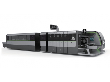 خط إنتاج الكرتون المضلع (طي ولصق وطباعة فليكسو)، BYY-LD Flexo ماكينات الطي واللصق بوضع الغراء للكراتين المضلعة, BYY-LD (Inline)