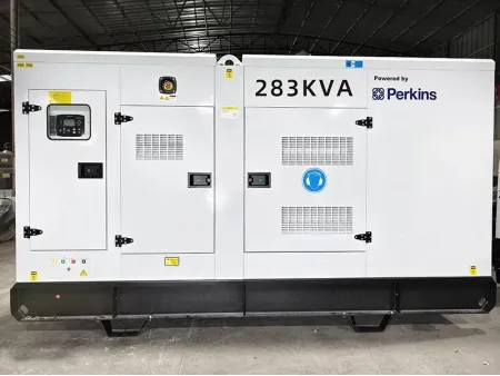 مولدات ديزل من 283 إلى 700 كيلو فولت أمبير تعمل بمحرك بيركنز أمريكي   283-700kVA Diesel Generator Sets Powered by USA Made Perkins Engine