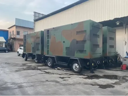 مولدات كهرباء متنقلة   Towable Generator Sets
