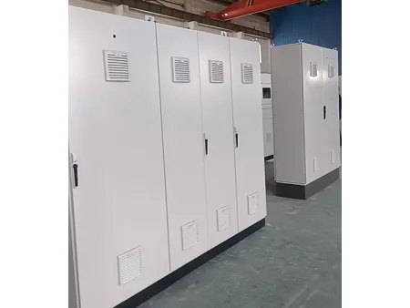 كابينة (صندوق، خزانة) وحدة تحكم قائمة متعددة الأقسام، سلسلة CBPZ Freestanding Multi-Bay Control Cabinet