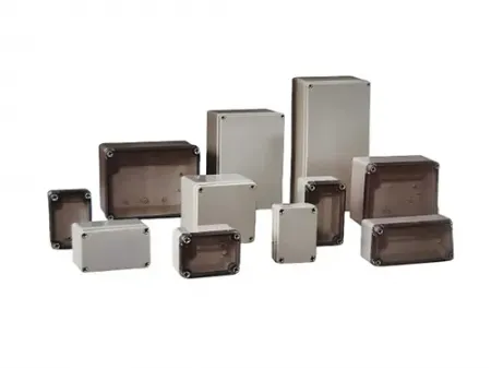 صندوق اللوحات الكهربائية من البلاستيك (ABS / PC) عالي المتانة ومقاوم للصدمات، سلسلة CBBOX ABS/PC Junction Box