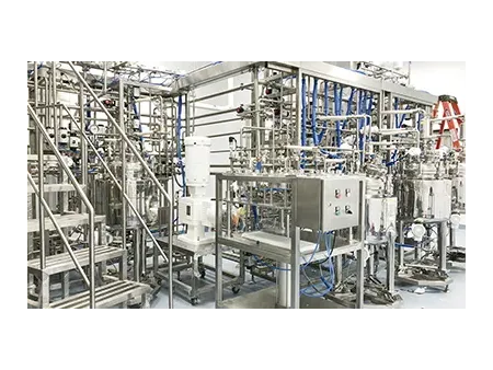 نظام استخراج الليبوزومات في خط الانتاج Online Liposome Extrusion System