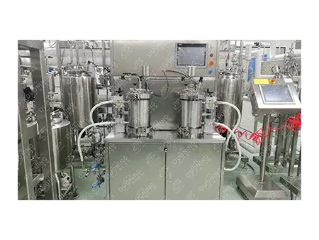 نظام استخراج الليبوزومات في خط الانتاج Online Liposome Extrusion System