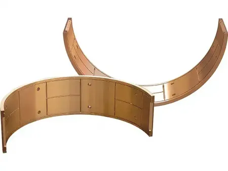محامل برونزية مقسمة عالية التحمل Bronze Split Bearings