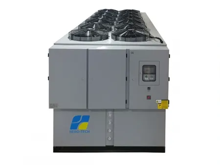 مبرد منخفض الحرارة مُبرَّد بالهواء (تشيلر تبريد بالماء مع ضاغط لولبي شبه مغلق) Air-Cooled Low-Temp Chiller