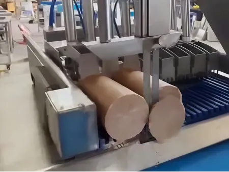 منشار تقطيع لحم بالعظم آلي شريطي Automatic Meat Band Saw