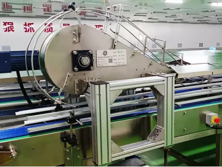 نظام تدوير العلب المعدنية على خط الإنتاج Can Turning Machine