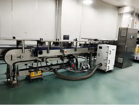 نظام شطف العلب بالهواء المؤين Ionized Air Can Rinser