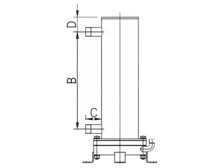 مبخر غلافي أنبوبي Shell-and-Tube Evaporator