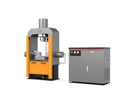 نظام ذكي بـتحكم مزدوج لاختبار الصفائح المعدنية والوصلات الملحومة حتى 180 درجة (بقوة 500kN-3000kN)