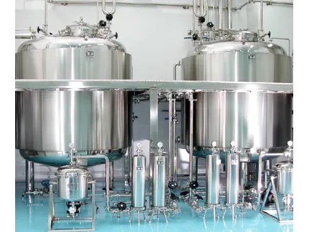 خزانات وأوعية صحية من الفولاذ المقاوم للصدأ