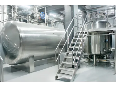 نظام تعقيم ومعالجة المخلفات السائلة