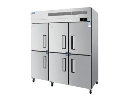 ثلاجة تبريد رأسية (فريزر رأسي، براد رأسي) - طراز آسيوي بابين