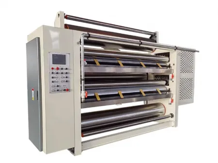 ماكينة الغراء لصنع الكرتون المضلع بخمس طبقات