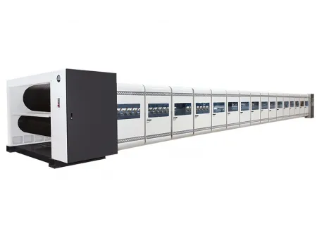 ماكينة دبل فيس لصنع الكرتون المضلع (باستخدام حرارة وضغط)