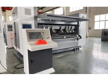 ماكينة قص طولي للكرتون المضلع