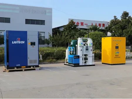 نظام توليد أكسجين عالي النقاء (مولد أكسجين عالي النقاء بدرجة 99.5 بالمائة) 99.5% Purity Oxygen Generation System