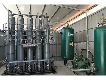 نظام مولد الهيدروجين بتقنية PSA (الامتزاز بالضغط المتأرجح) بنسبة نقاء 99.999 بالمائة PSA Hydrogen Generation System (99.999% Purity)