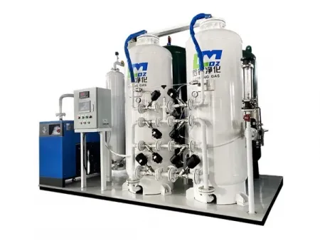 نظام توليد أكسجين PSA، مولد الأكسجين PSA (بتقنية الامتزاز بالضغط المتأرجح) PSA Oxygen Generation System