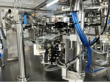 خط تعبئة الحبوب