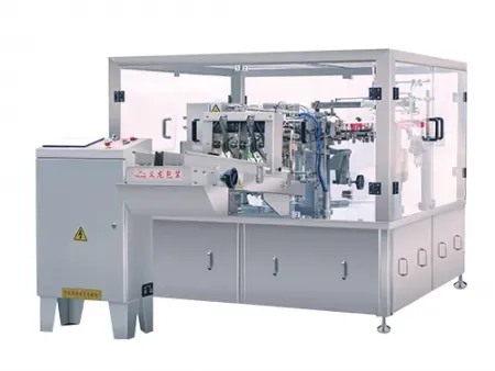 ماكينة تعبئة الأكياس الجاهزة Premade Pouch Filling Machine