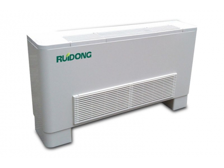 وحدات فان كويل (Fan Coil) مرنة التركيب على السقف أو الأرضية (في أماكن مفتوحة ولا يحتاج سقف معلق) Floor / Ceiling Fan Coil Unit