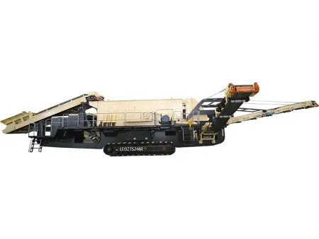 محطة الغربلة وفرز الركام (محطة غربلة الحجر المتنقلة)