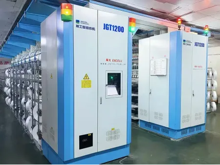 ماكينة تصنيع خيط النايلون DTY، ماكينة غزل بتقنية السحب الكامل  JGT1200N