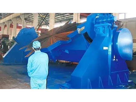 جهاز لحام وتدوير قطع الفولاذ داخل الحاضنة  Cradle Welding Positioner