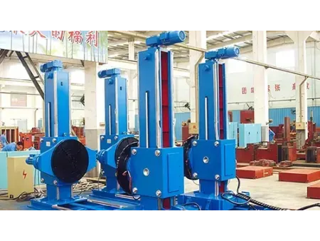 جهاز تثبيت ولحام قطع الفولاذ مع عمودين Dual Column Welding Positioner