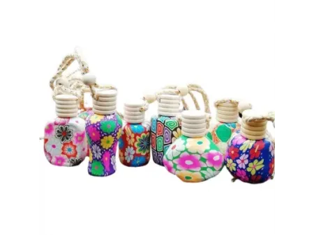 عبوات زجاجية لمعطرات السيارات (فواحات عطرية زجاج للسيارات/ معطر سيارة زجاج)