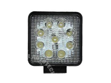 ﻿ مصباح سيارة الطرق الوعرة  LED بشكل مربع 24W