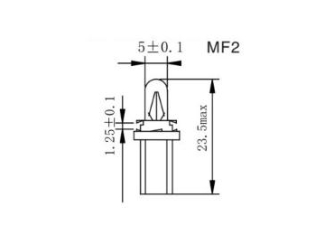 لمبة لوحة عدادات السيارات  MF1,2,3,4